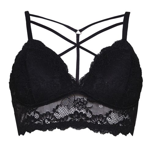 Soutien Tiras Bojo Triangulo - Lace - 314.71 - Preto