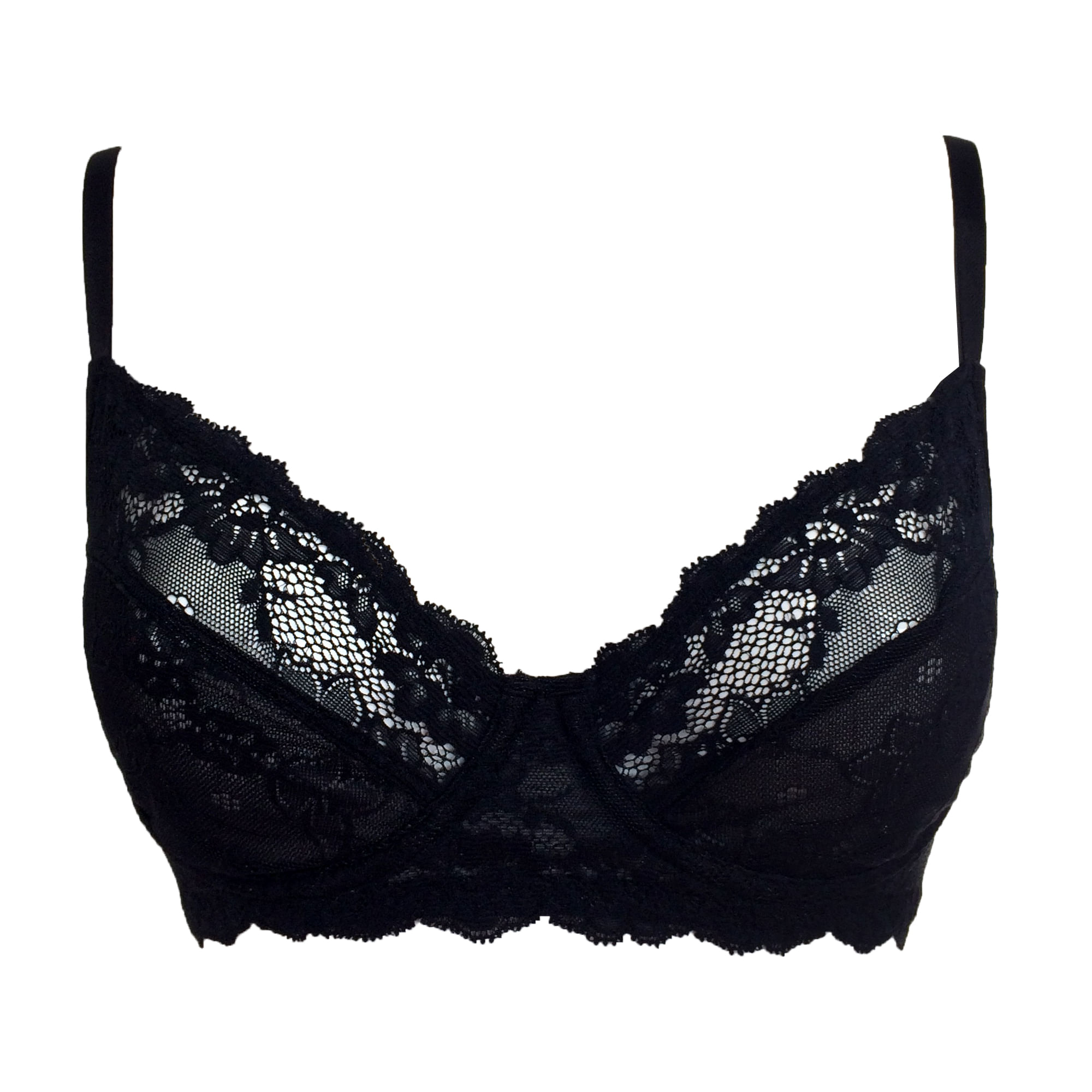 Sutiã La Perla Tule Preto Original - NBV741