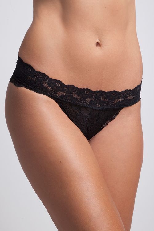 Calcinha Rendada - Everyday - 356.60 - Preto