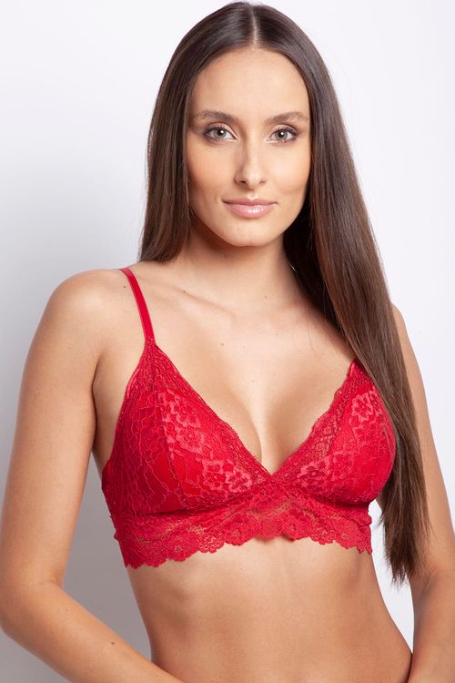 Sutiã Bralete Bojo Removível - Everyday - 356.14 - Scarlet