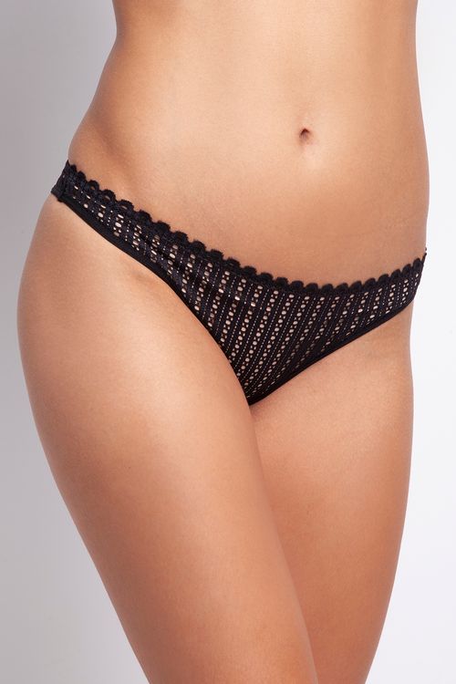 Calcinha Reta - Hot Stuff - 157.54 - Preto