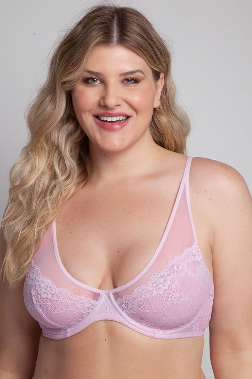 Sutiã Com Arco E Tule - Lace - 314.48 - Miss
