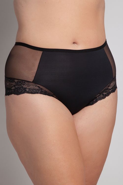 Calcinha Hot Pants - Lace - 314.98 - Preta