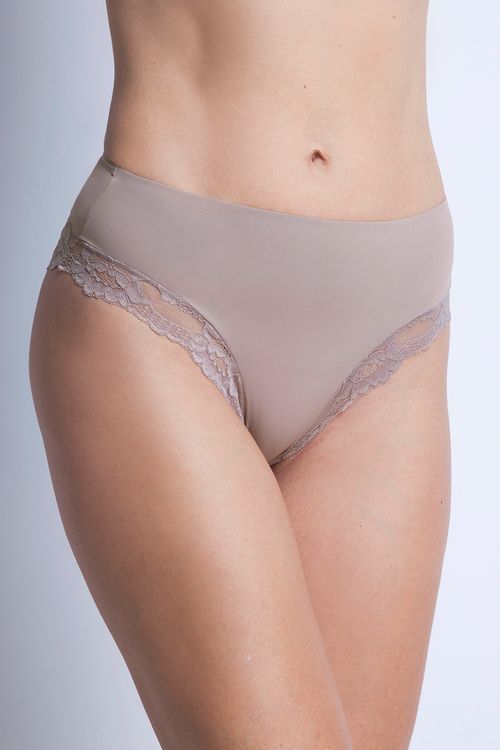 Calcinha Alta Frente Dupla - Curvy - 394.94 - Nozes