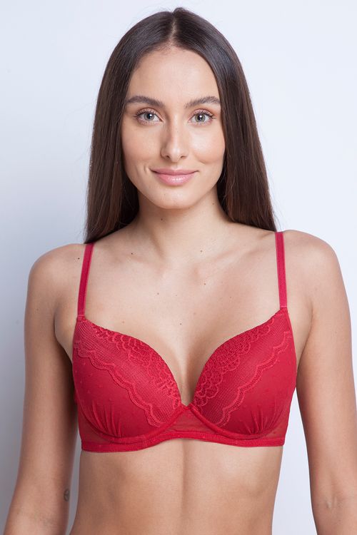 Sutiã Bojo Amplo - Crush - 367.19 - Rouge