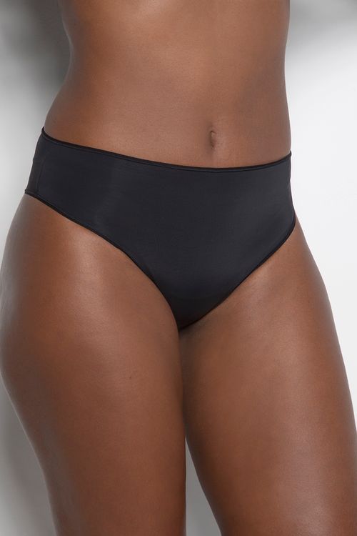 Calcinha Alta Cavada - Tecno - 390.94 - Preto