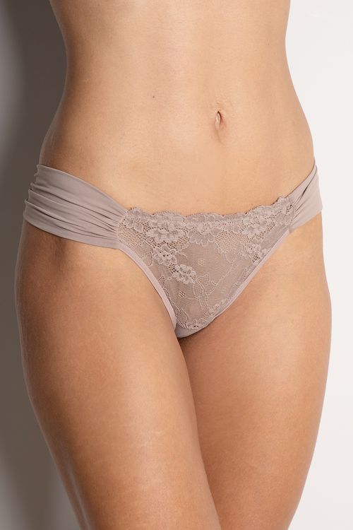 Calcinha Drapê - 314.55 - Lace - Nozes