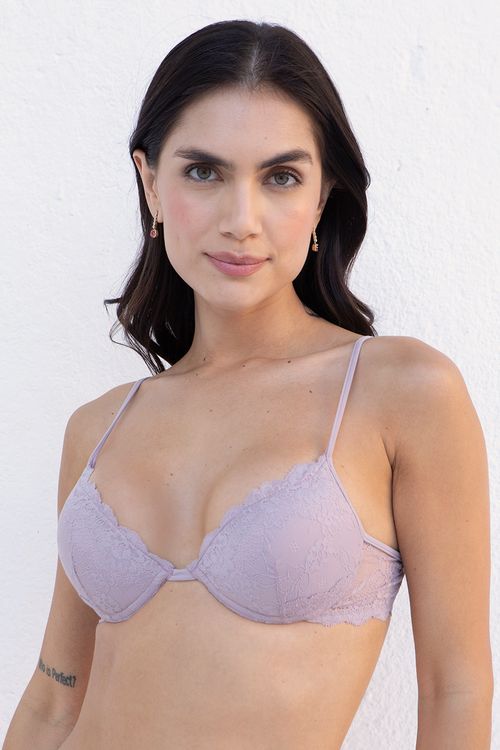 Sutiã Push Up Alças Finas - 414.28 - Lace - Maquiato