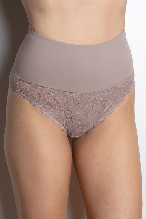 Calcinha Cintura Redutora - 414.96 - Lace - Nozes