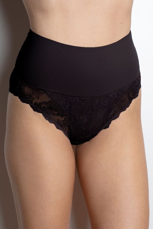 Calcinha Cintura Redutora - 414.96 - Lace - Preto