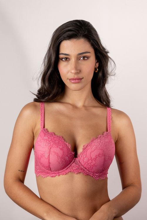 Sutiã Com Bojo Ampla Cobertura - 410.19 - Timeless - Joy