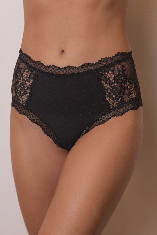 Calcinha Alta - 411.94 - Celebrar - Preto